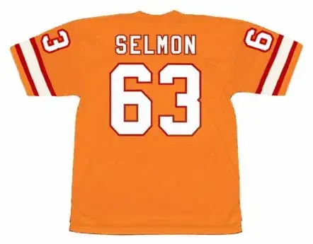 LEE ROY SELMON Tampa Bay Buccaneers 1979 Home Throwback NFL Football Jersey 