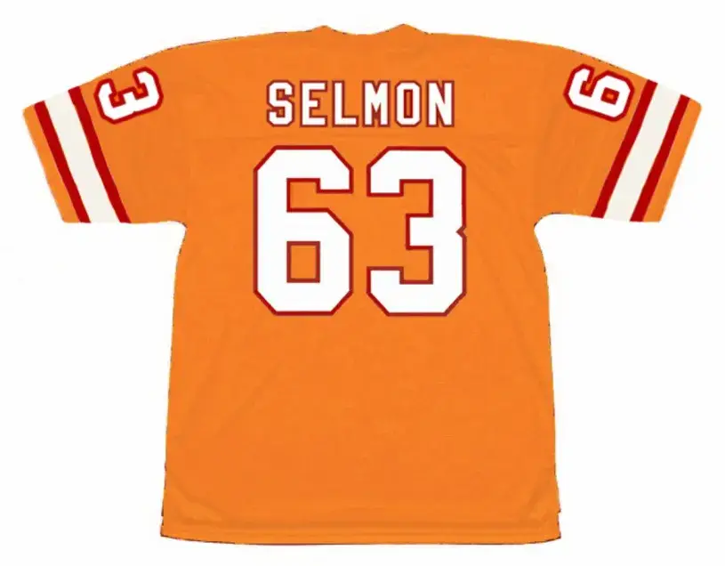 LEE ROY SELMON Tampa Bay Buccaneers 1979 Home Throwback NFL Football Jersey 
