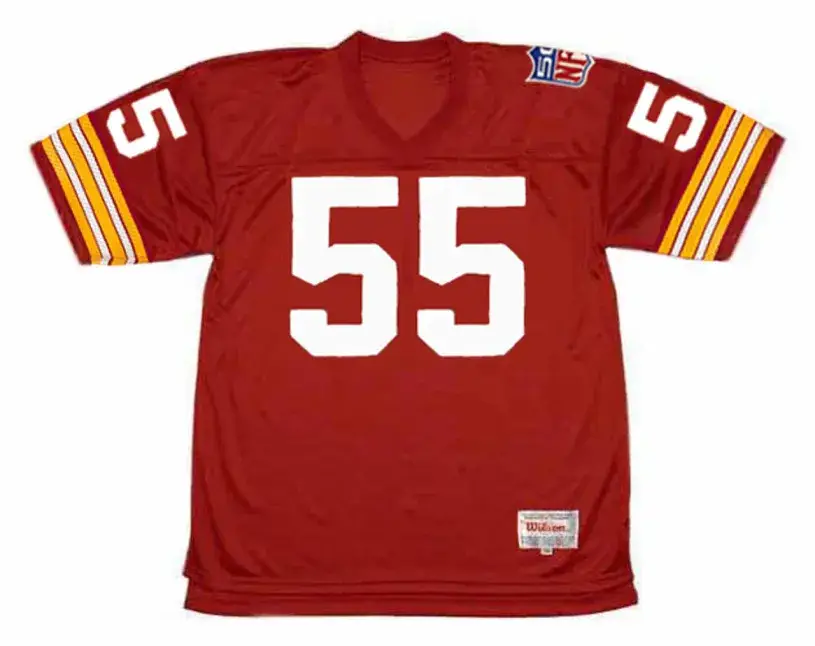 CHRIS HANBURGER Washington Redskins 1969 Throwback NFL Football Jersey