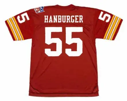CHRIS HANBURGER Washington Redskins 1969 Throwback NFL Football Jersey 