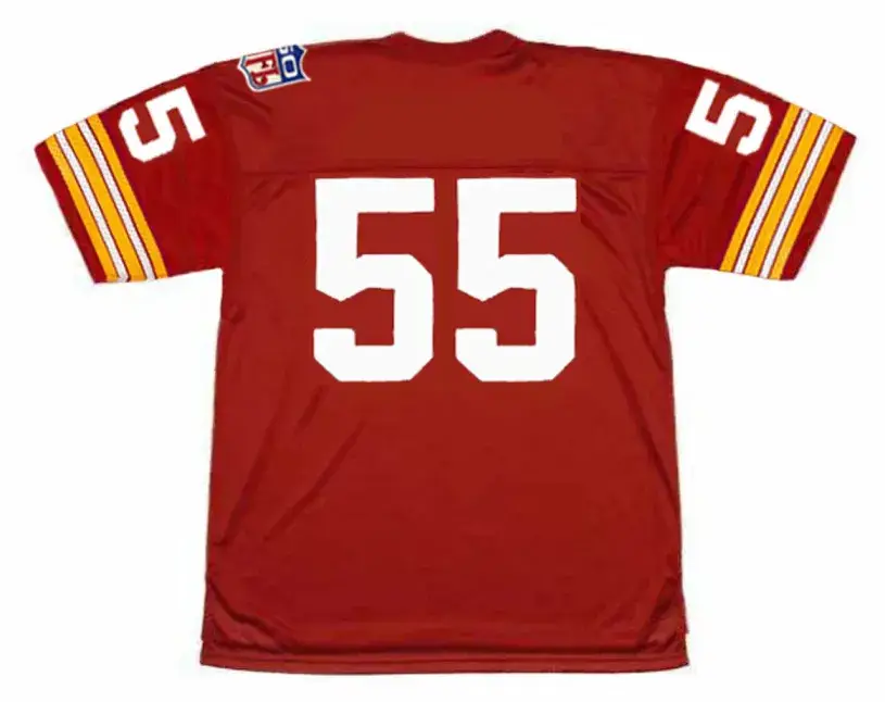 CHRIS HANBURGER Washington Redskins 1969 Throwback NFL Football Jersey 