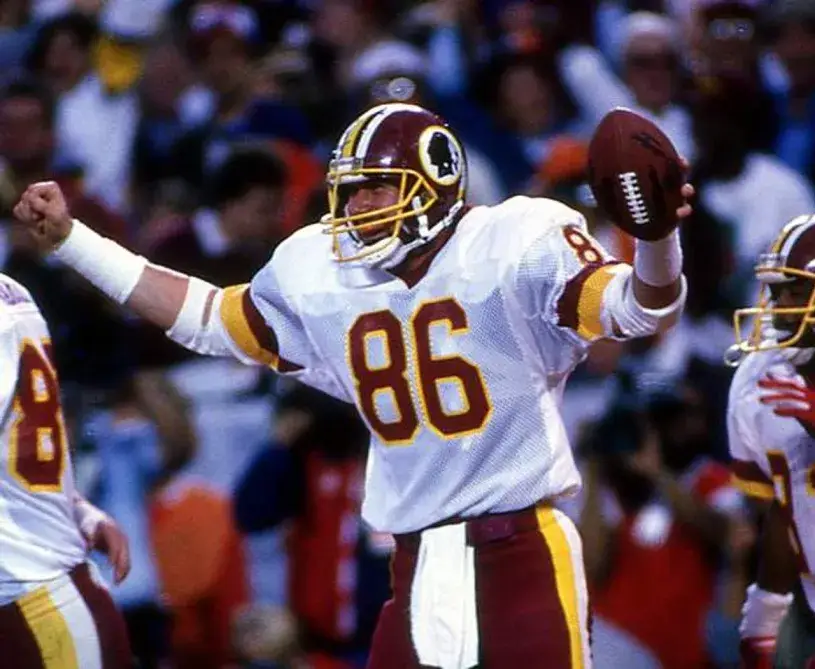 CLINT DIDIER Washington Redskins 1987 Throwback NFL Football Jersey 