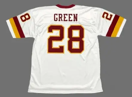 DARRELL GREEN Washington Redskins 1987 Throwback NFL Football Jersey 