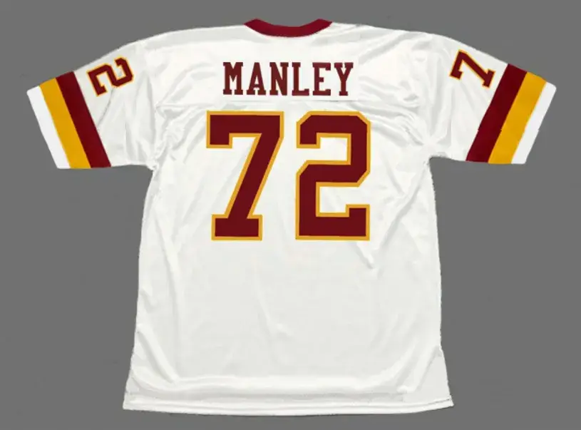 DEXTER MANLEY Washington Redskins 1982 Throwback NFL Football Jersey 