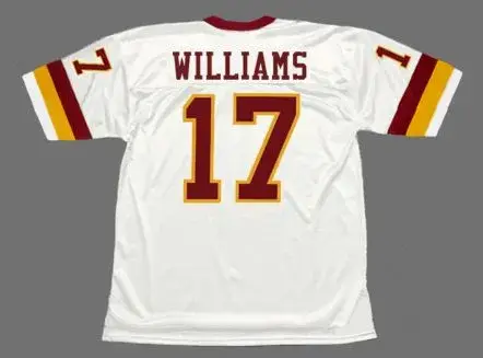 DOUG WILLIAMS Washington Redskins 1987 Throwback NFL Football Jersey 