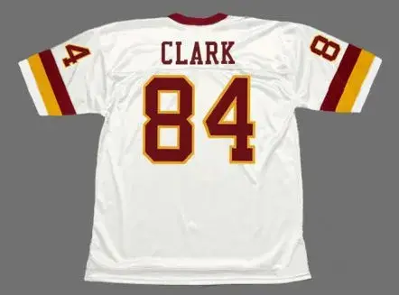 GARY CLARK Washington Redskins 1987 Throwback NFL Football Jersey 