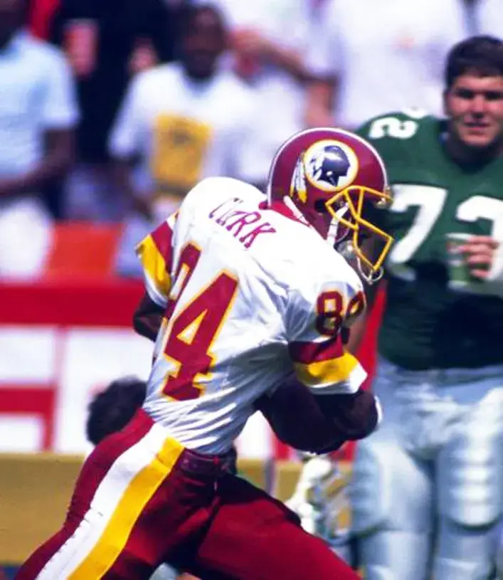 GARY CLARK Washington Redskins 1987 Throwback NFL Football Jersey 