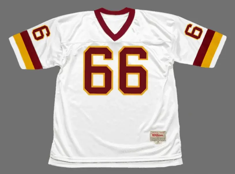 JOE JACOBY Washington Redskins 1982 Throwback NFL Football Jersey