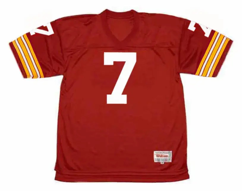JOE THEISMANN Washington Redskins 1978 Throwback NFL Football Jersey