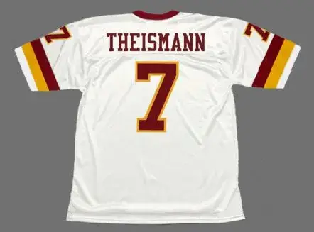 JOE THEISMANN Washington Redskins 1982 Throwback NFL Football Jersey 