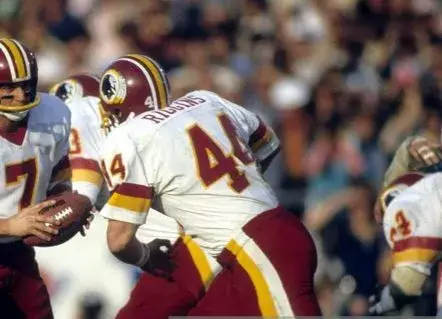 JOHN RIGGINS Washington Redskins 1982 Throwback NFL Football Jersey 