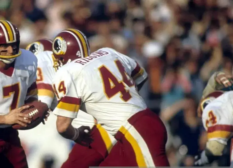 JOHN RIGGINS Washington Redskins 1982 Throwback NFL Football Jersey 