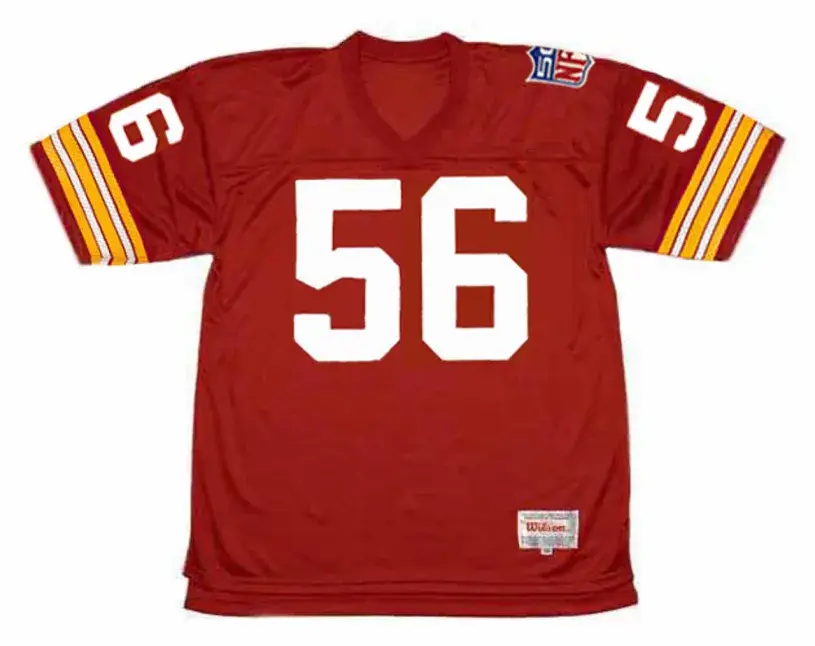 LEN HAUSS Washington Redskins 1969 Throwback NFL Football Jersey