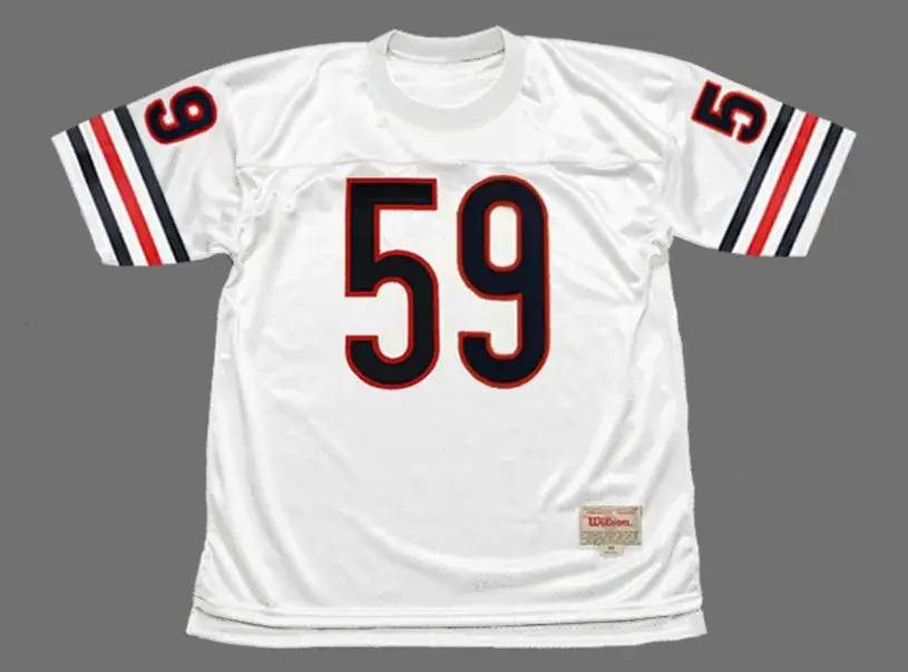 RON RIVERA Chicago Bears 1986 Throwback NFL Football Jersey