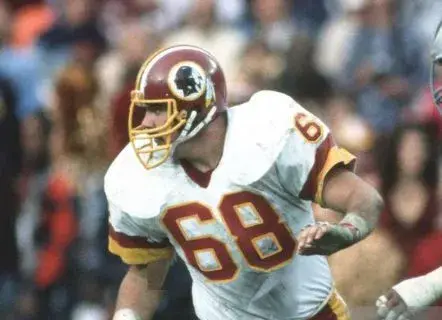 RUSS GRIMM Washington Redskins 1982 Throwback NFL Football Jersey 
