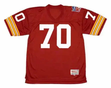 SAM HUFF Washington Redskins 1969 Throwback NFL Football Jersey