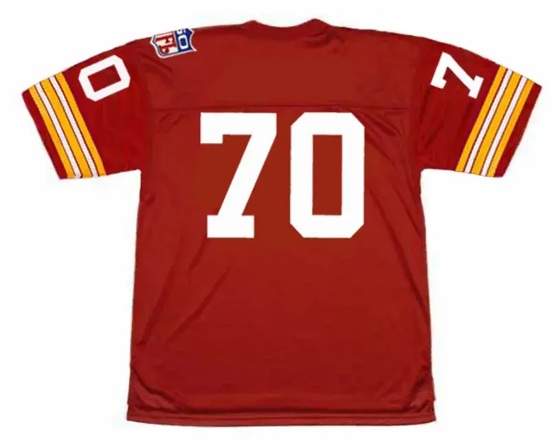 SAM HUFF Washington Redskins 1969 Throwback NFL Football Jersey 