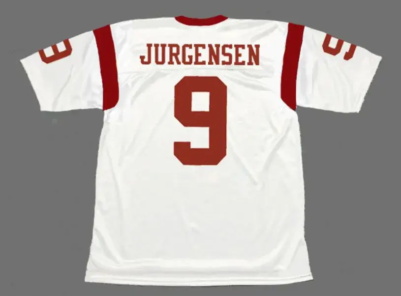SONNY JURGENSEN Washington Redskins 1960’s Throwback NFL Football Jersey 