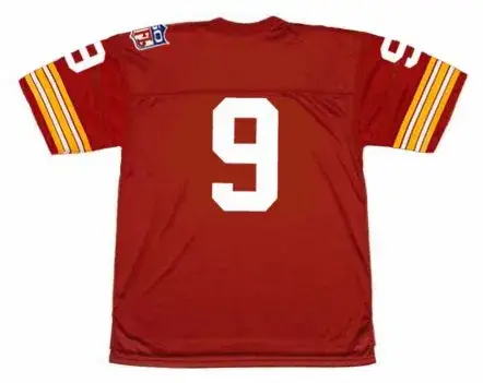SONNY JURGENSEN Washington Redskins 1969 Throwback NFL Football Jersey 