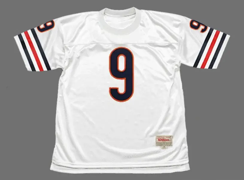 JIM McMAHON Chicago Bears 1983 Throwback NFL Football Jersey