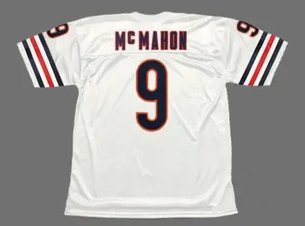 JIM McMAHON Chicago Bears 1983 Throwback NFL Football Jersey 