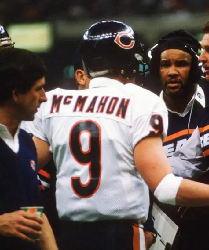 JIM McMAHON Chicago Bears 1983 Throwback NFL Football Jersey 