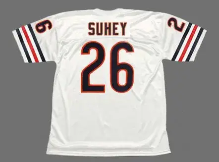 MATT SUHEY Chicago Bears 1983 Throwback NFL Football Jersey 