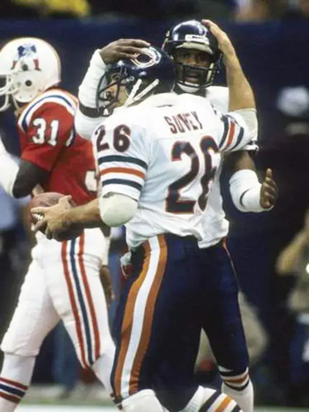 MATT SUHEY Chicago Bears 1983 Throwback NFL Football Jersey 