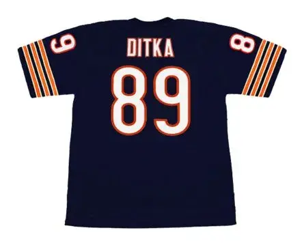 MIKE DITKA Chicago Bears 1960’s Home Throwback NFL Football Jersey 