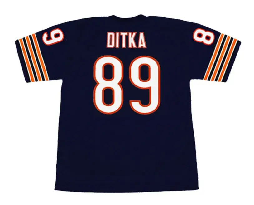 MIKE DITKA Chicago Bears 1960’s Home Throwback NFL Football Jersey 