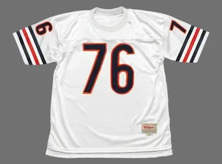 STEVE McMICHAEL Chicago Bears 1983 Throwback NFL Football Jersey