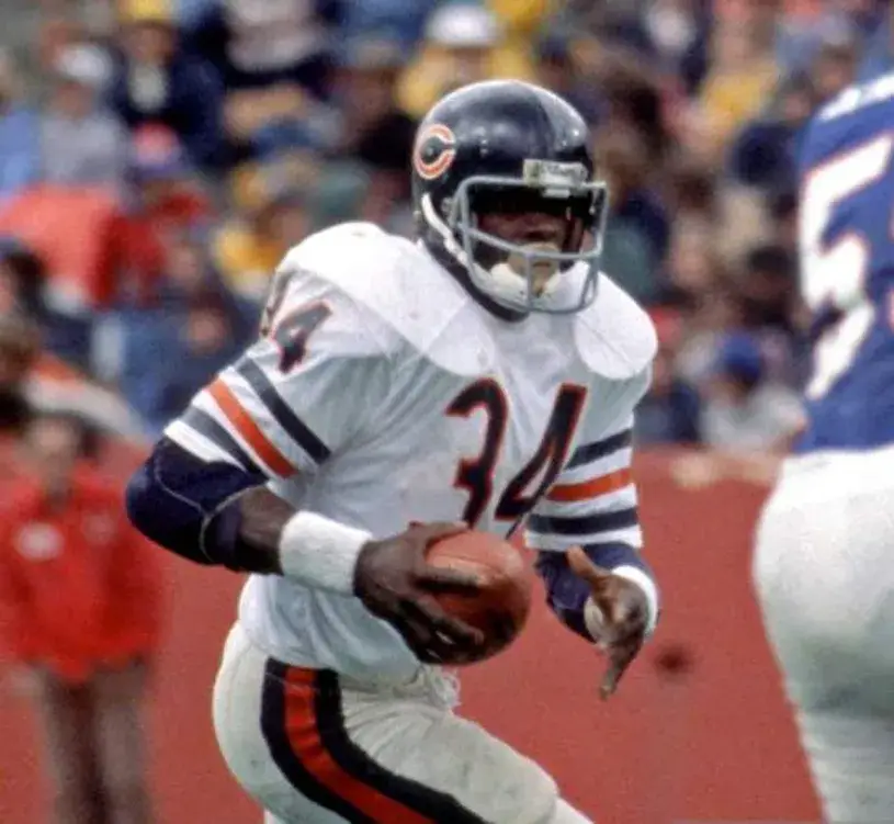 WALTER PAYTON Chicago Bears 1980 Throwback NFL Football Jersey 