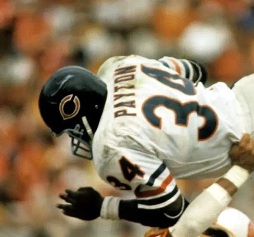 WALTER PAYTON Chicago Bears 1980 Throwback NFL Football Jersey 