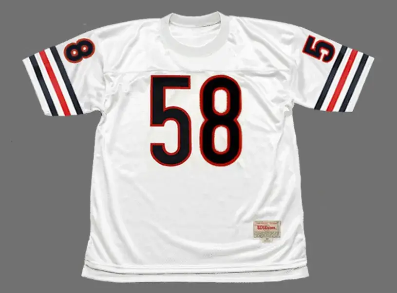 WILBER MARSHALL Chicago Bears 1984 Throwback NFL Football Jersey