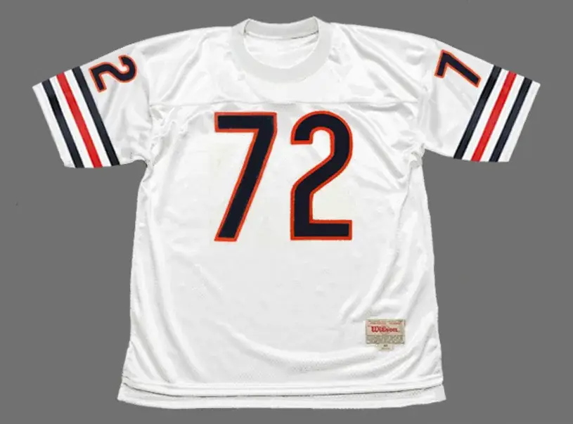 WILLIAM PERRY Chicago Bears 1985 Throwback NFL Football Jersey