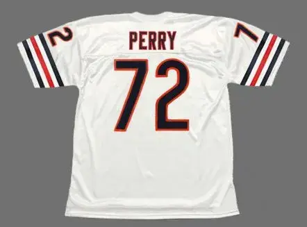 WILLIAM PERRY Chicago Bears 1985 Throwback NFL Football Jersey 