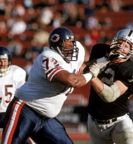 WILLIAM PERRY Chicago Bears 1985 Throwback NFL Football Jersey 