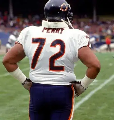 WILLIAM PERRY Chicago Bears 1985 Throwback NFL Football Jersey 