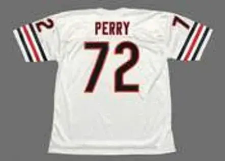 WILLIAM PERRY Chicago Bears 1985 Throwback NFL Football Jersey 