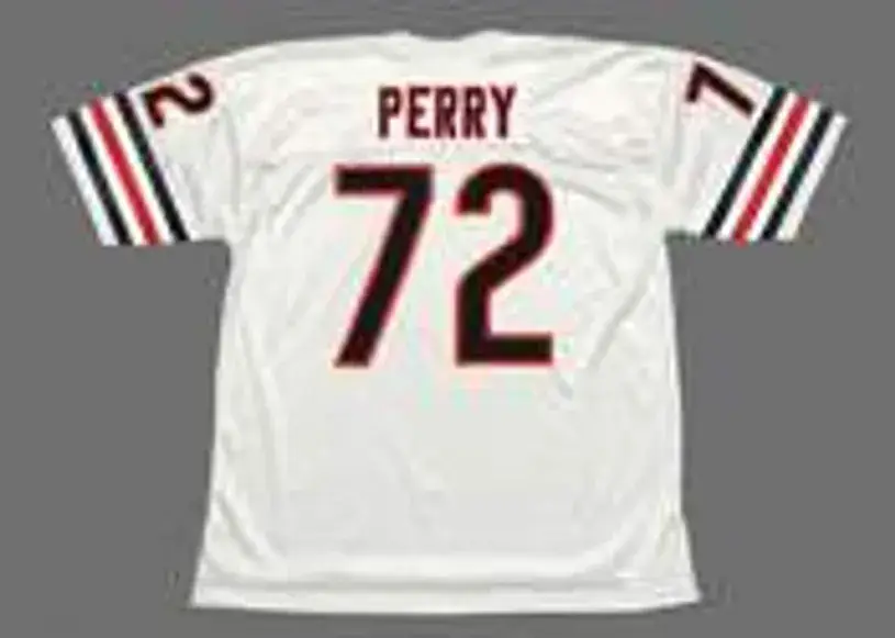 WILLIAM PERRY Chicago Bears 1985 Throwback NFL Football Jersey 