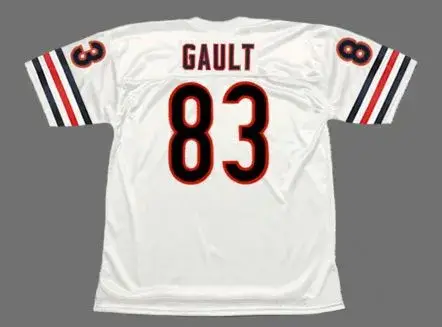 WILLIE GAULT Chicago Bears 1983 Throwback NFL Football Jersey 