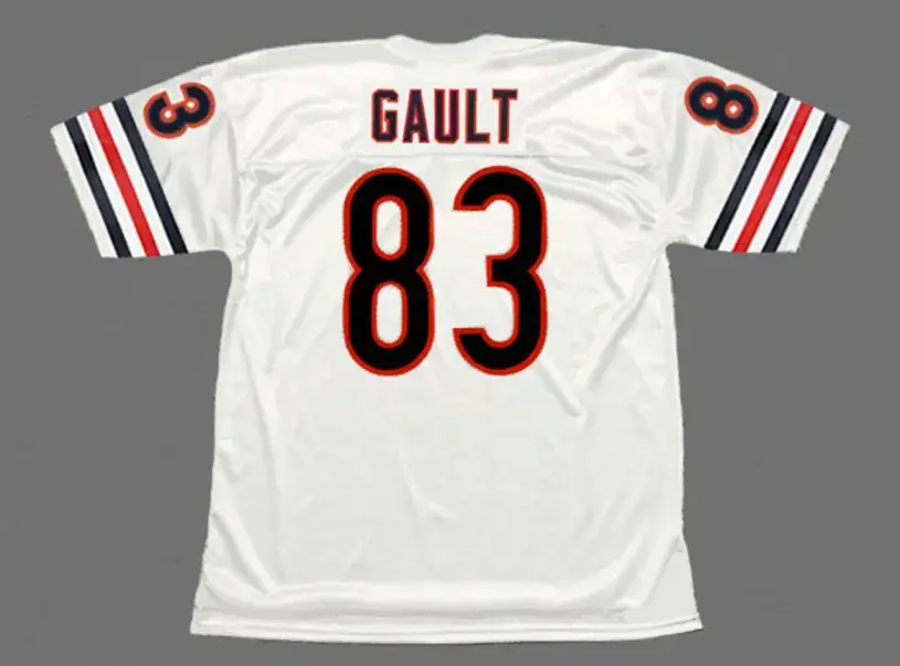 WILLIE GAULT Chicago Bears 1983 Throwback NFL Football Jersey 
