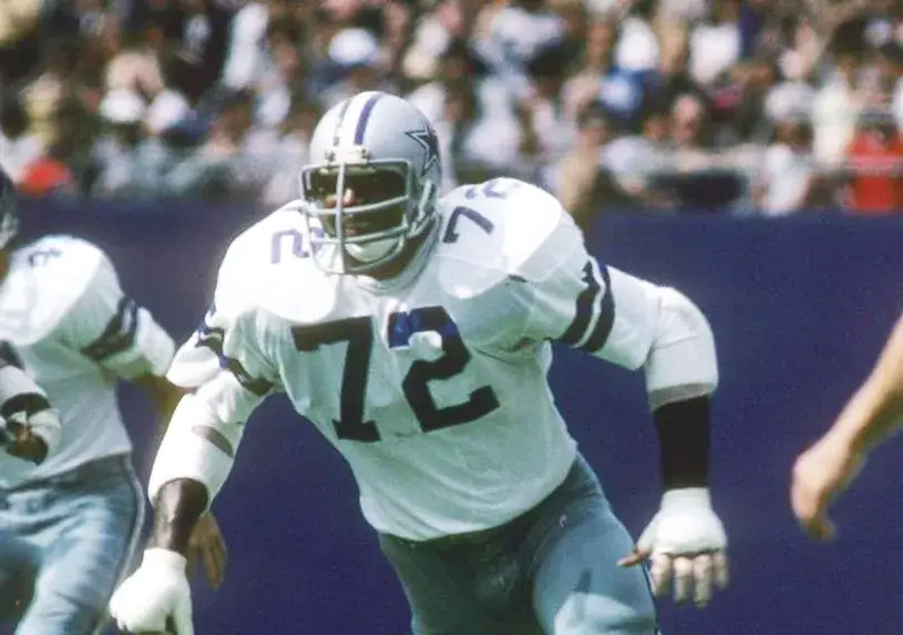 ED “TOO TALL” JONES Dallas Cowboys 1977 Throwback NFL Football Jersey 