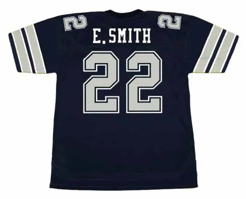 EMMITT SMITH Dallas Cowboys 1992 Throwback NFL Football Jersey 