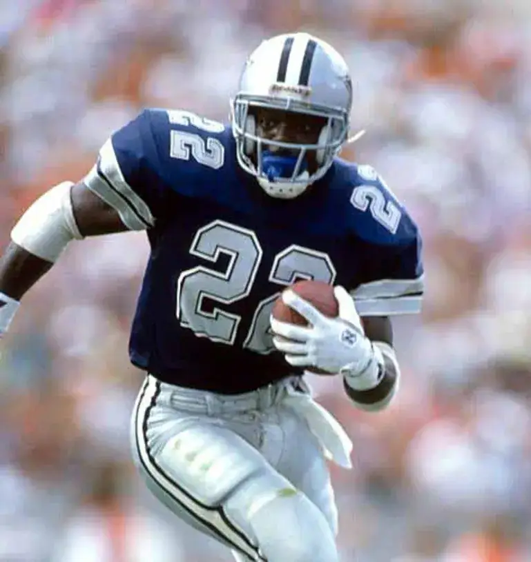 EMMITT SMITH Dallas Cowboys 1992 Throwback NFL Football Jersey 