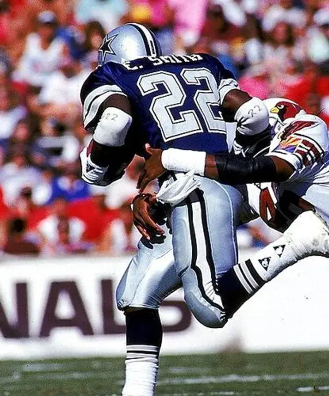 EMMITT SMITH Dallas Cowboys 1992 Throwback NFL Football Jersey 