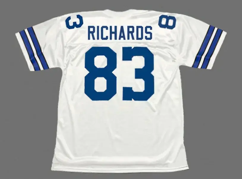 GOLDEN RICHARDS Dallas Cowboys 1977 Throwback NFL Football Jersey 