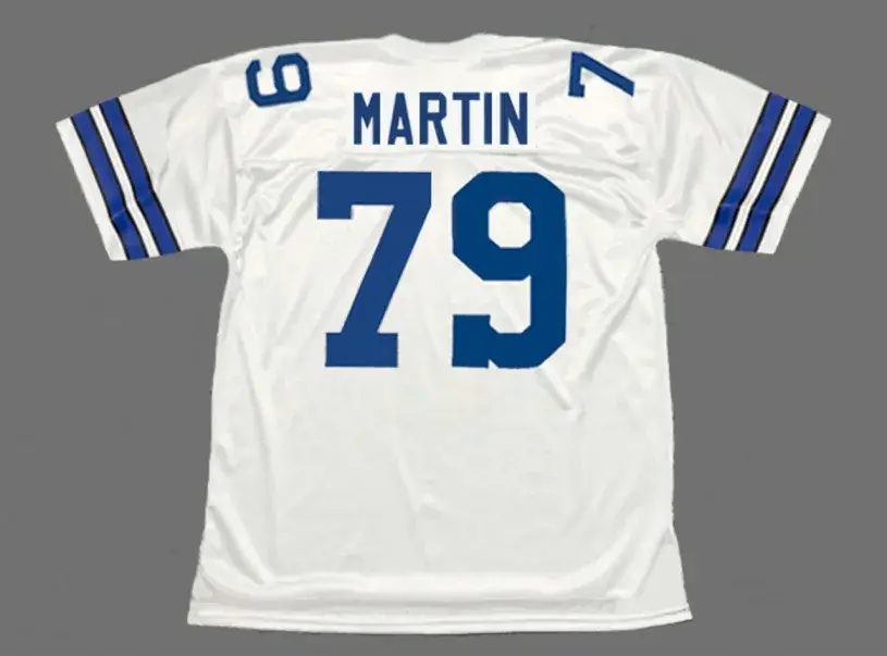 HARVEY MARTIN Dallas Cowboys 1977 Throwback NFL Football Jersey 