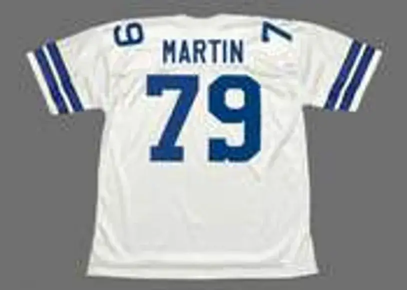 HARVEY MARTIN Dallas Cowboys 1977 Throwback NFL Football Jersey 