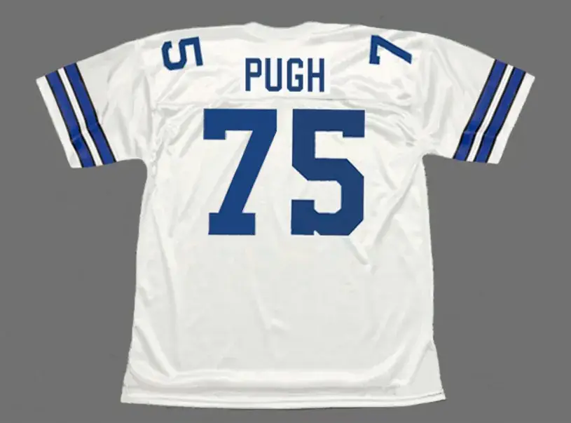 JETHRO PUGH Dallas Cowboys 1977 Throwback NFL Football Jersey 